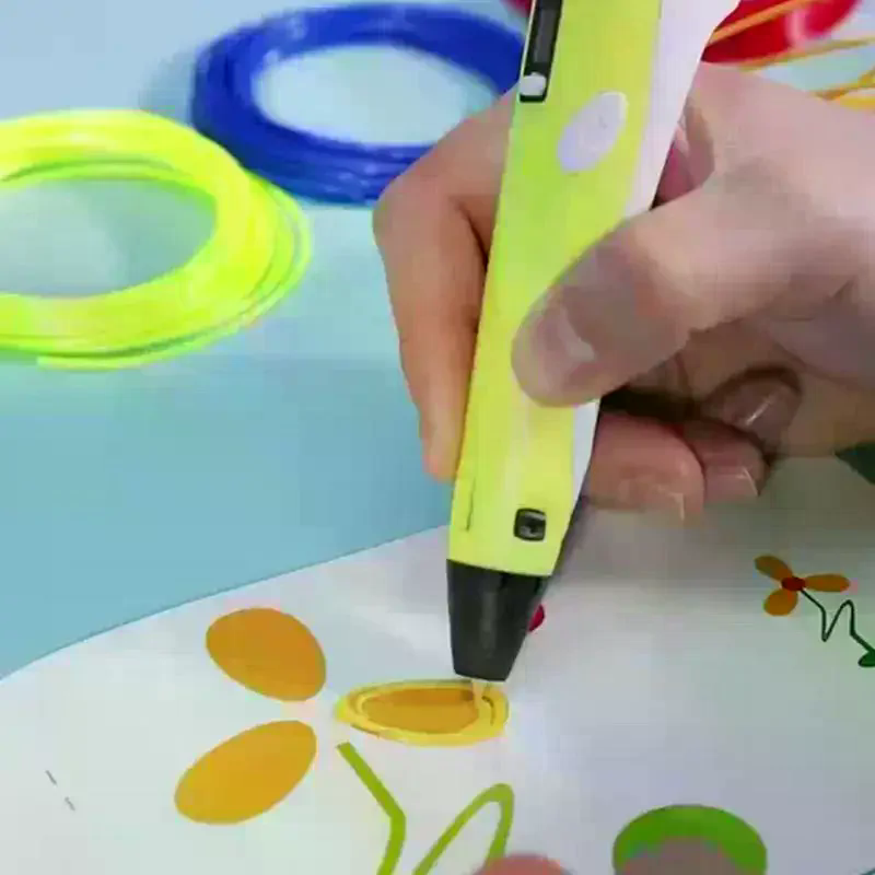 3D Printing Pen For Kids - 3D Baskı Kalemi Dijital Ekranlı Akıllı