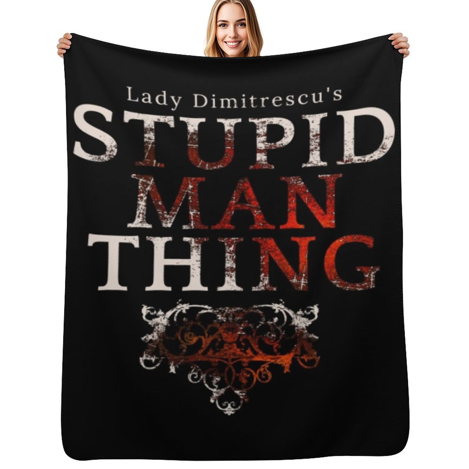 3D Printing Useful Things - Stupid Man Thing Atma Battaniyesi Dış