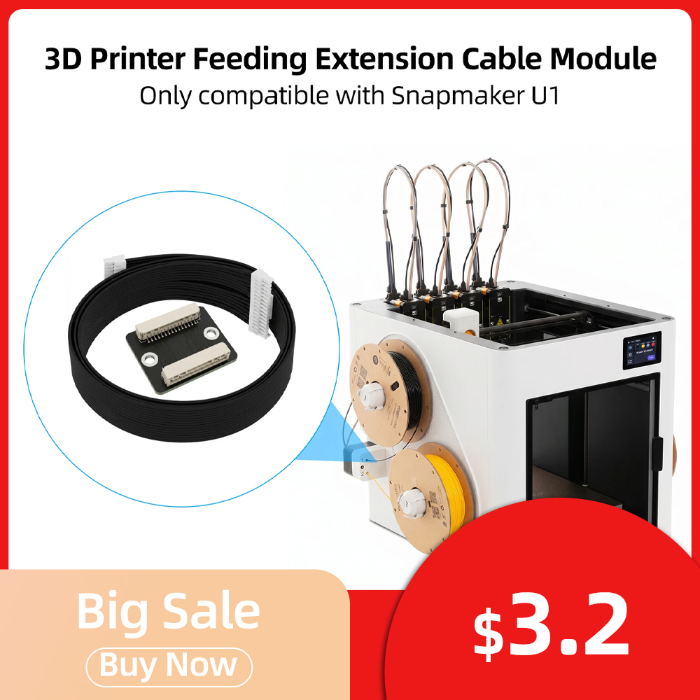 Motherboard 3D Printer - Uzatma Hattı Besleme Modülü Adaptör Kartı