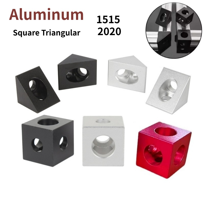 3D Printing Aluminium - 4 adet alüminyum v-yuvası blok küp