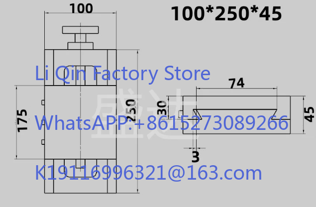 Linear Guide Rail - Vidalı çubuklu sürgülü tabla dökme demir