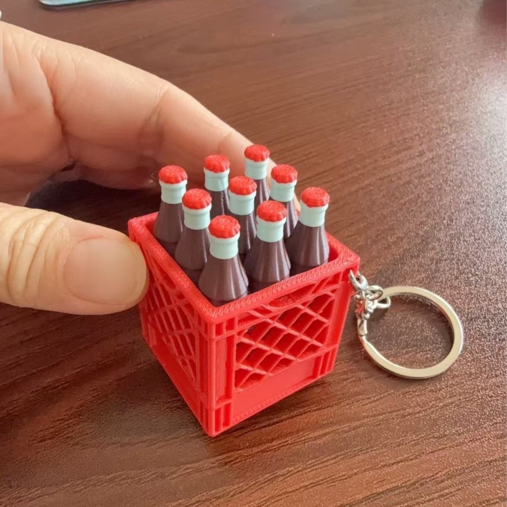 3D Printing Aluminium - 3D Baskılı Soda Kutusu Şeklinde Anahtarlık