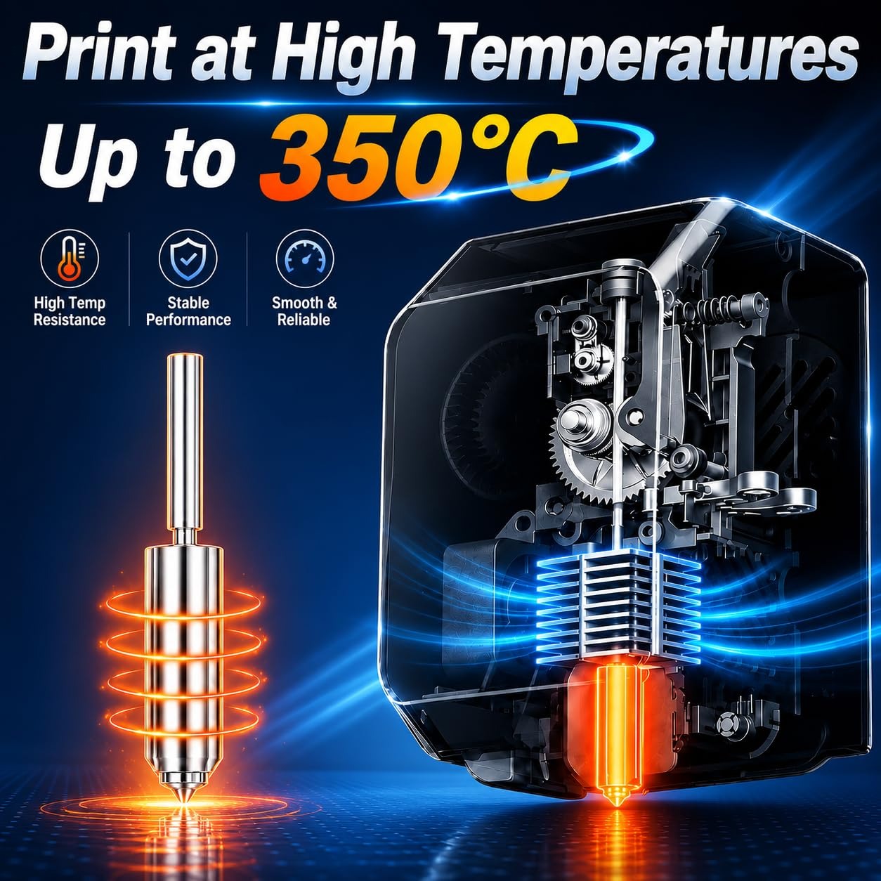 Anycubic Kobra S1 Max için Ser - Nozzle 0.4Mm Hardened incelemesi ve fiyatı