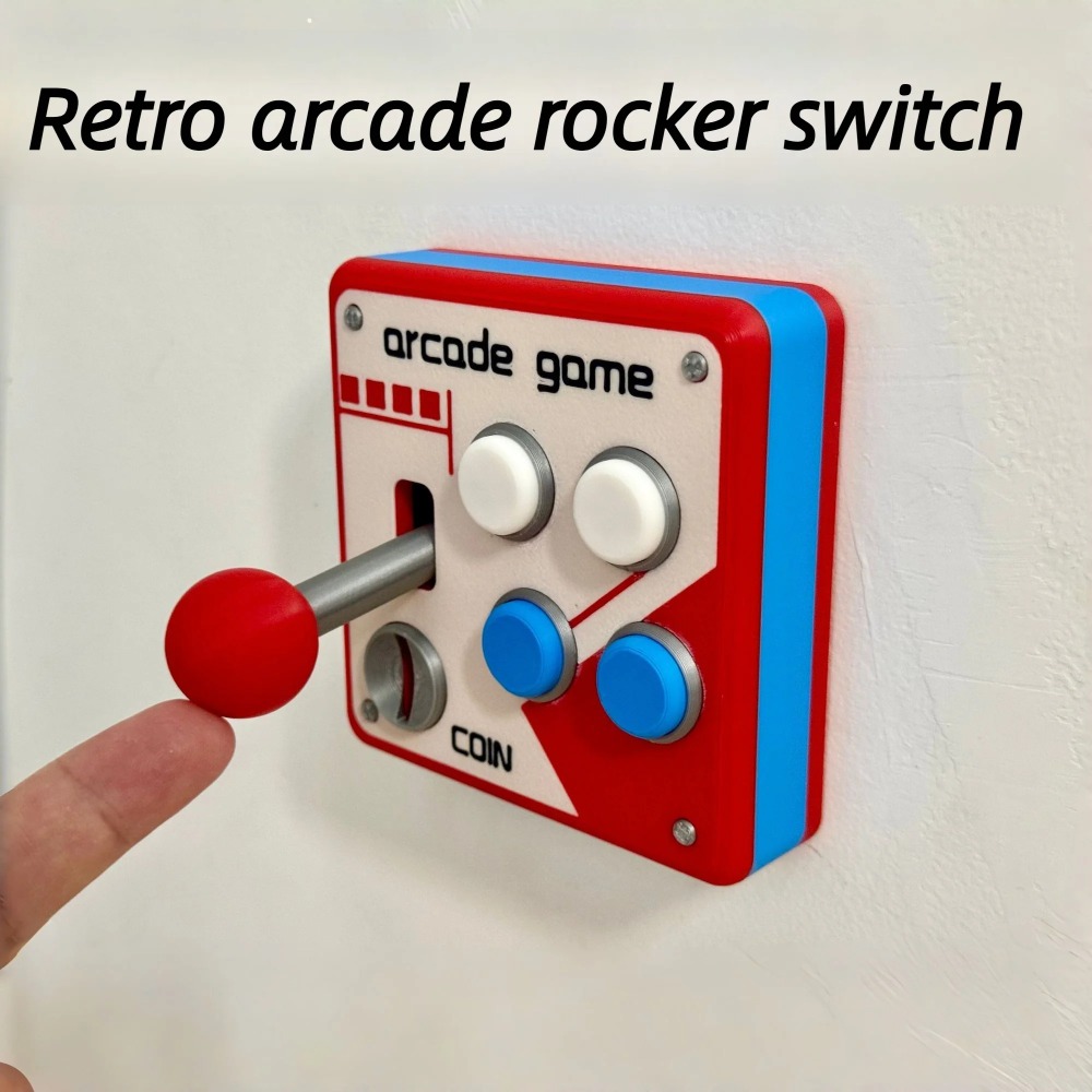 Retro Arcade Joystick Anahtar  - 3D Printing Article incelemesi ve fiyatı