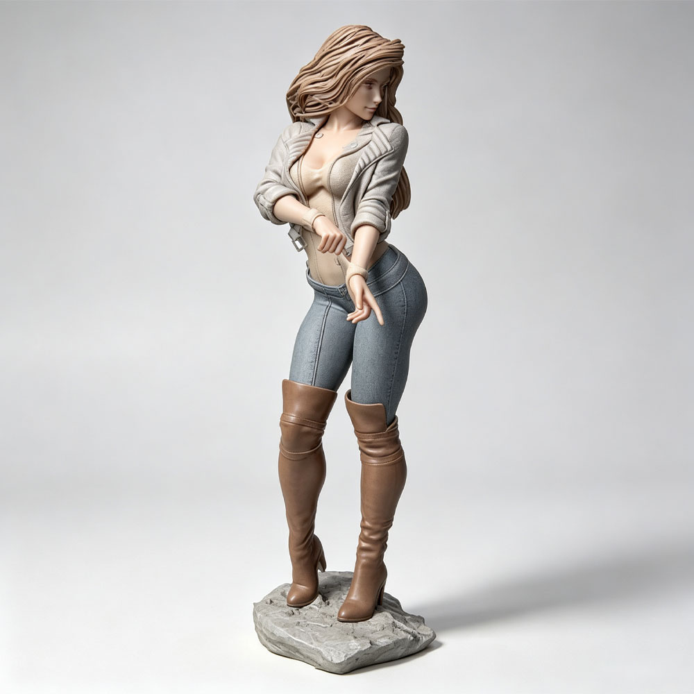 1/24 Ölçekli Gerçekçi Moda Kad - 3D Printing Article incelemesi ve fiyatı