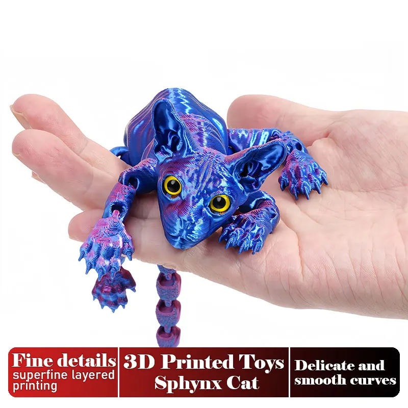 3D Baskılı Kedi Gerçekçi Çok e - 3D Printing Household Items incelemesi ve fiyatı