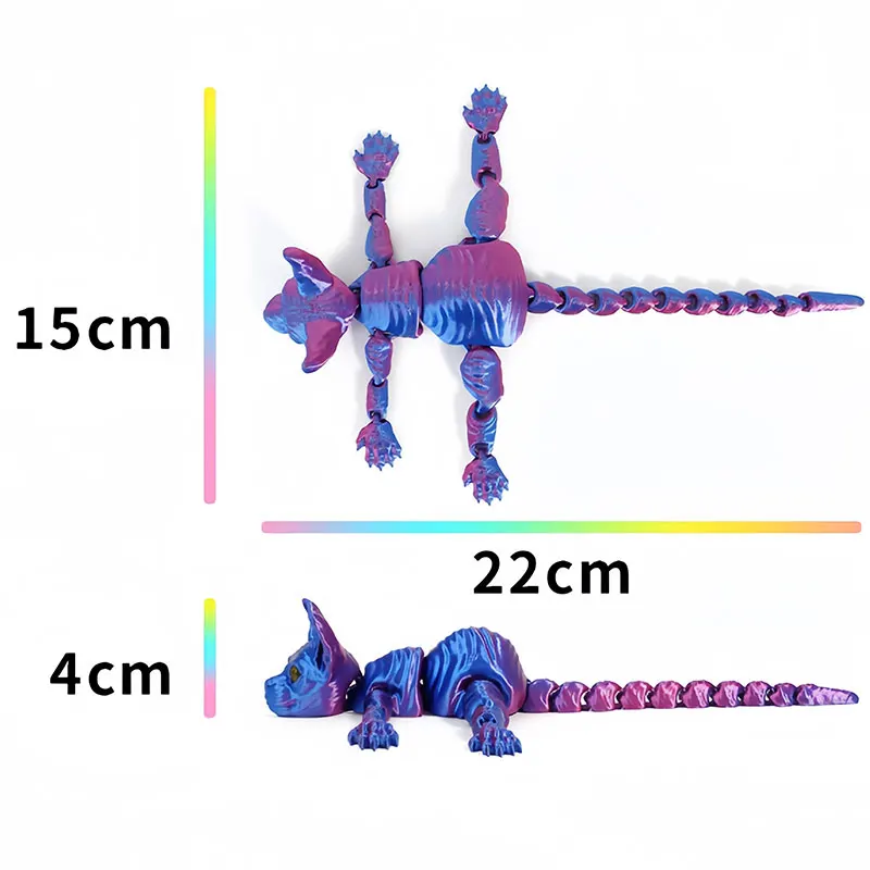 3D Baskılı Kedi Gerçekçi Çok e - 3D Printing Household Items incelemesi ve fiyatı