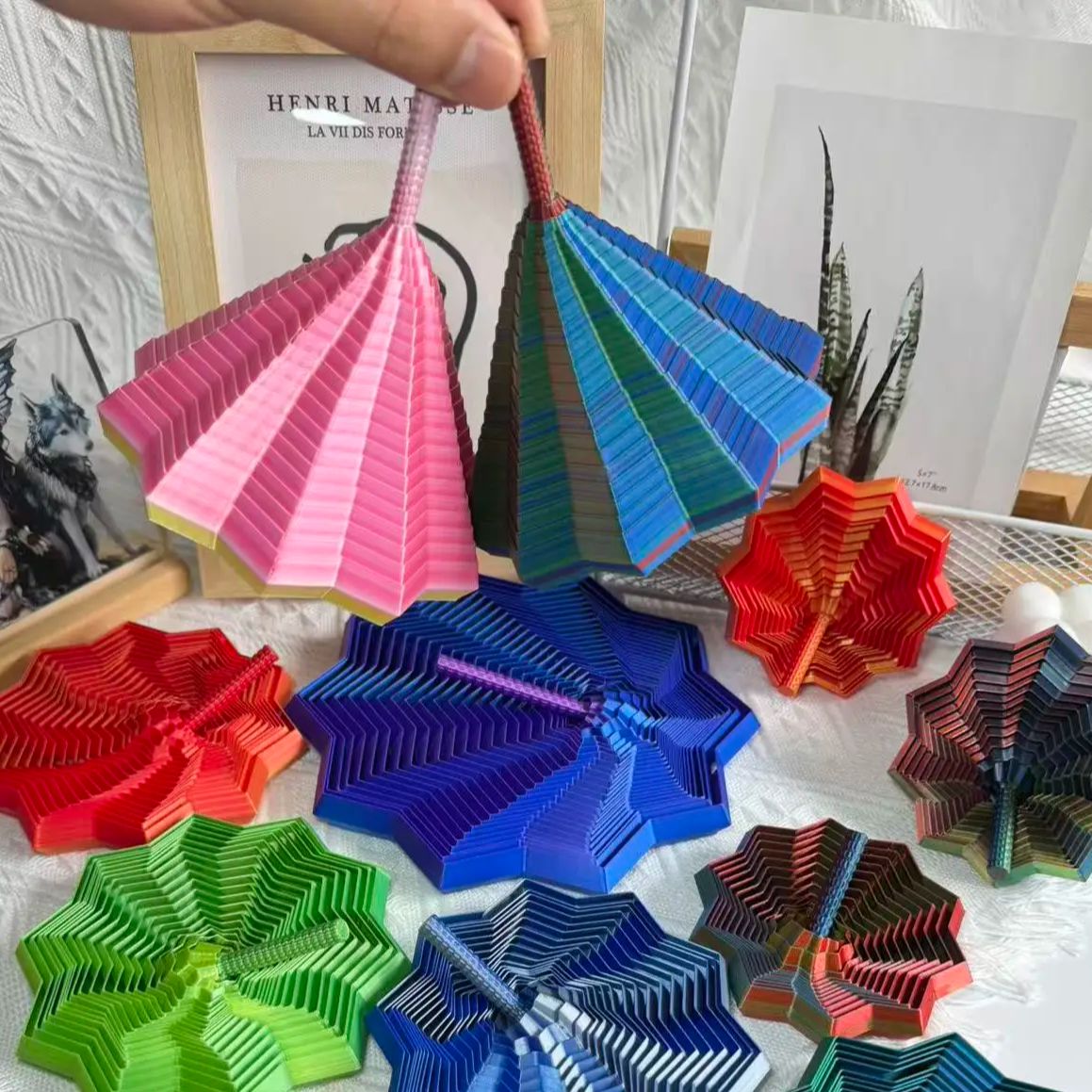 1 adet 3D baskı altıgen dönen  - 3D Printing Household Items incelemesi ve fiyatı