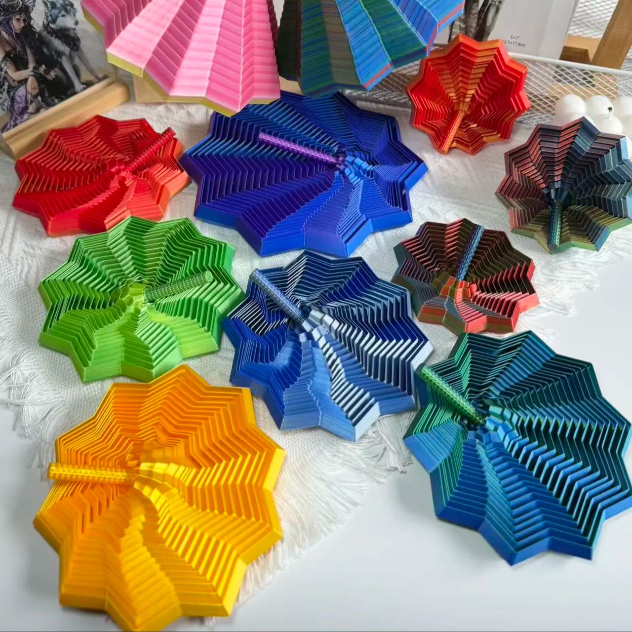 1 adet 3D baskı altıgen dönen  - 3D Printing Household Items incelemesi ve fiyatı
