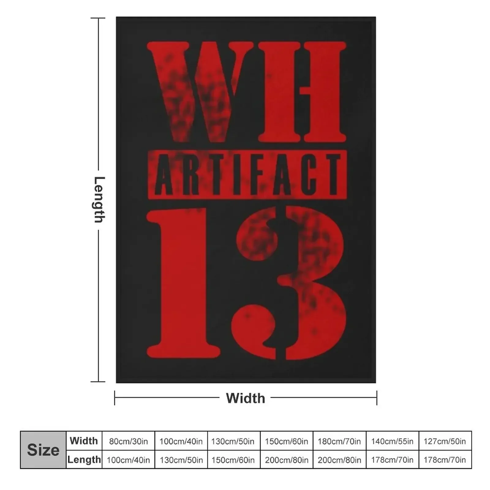 Warehouse 13 T-ShirtWH13 Artif - 3D Printing Warehouse incelemesi ve fiyatı