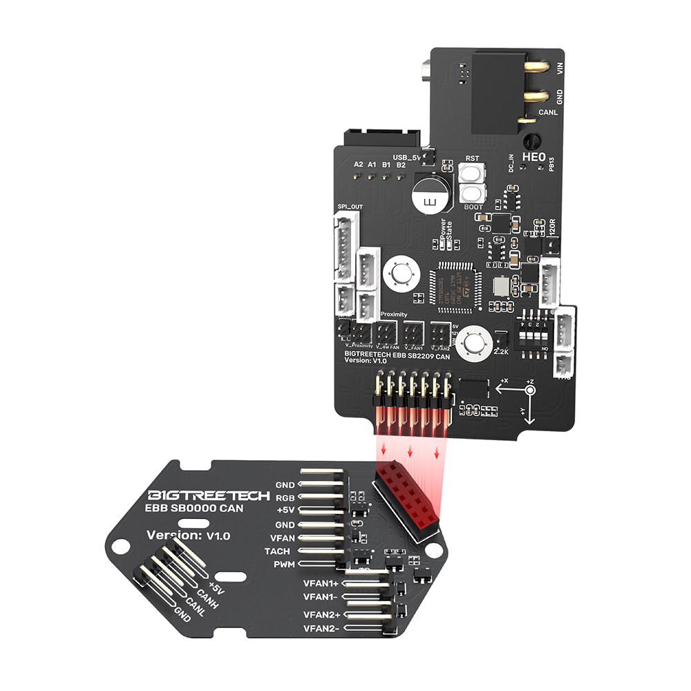 BIGTREETECH EBB SB2209 CAN/USB - Motherboard 3D Printer incelemesi ve fiyatı