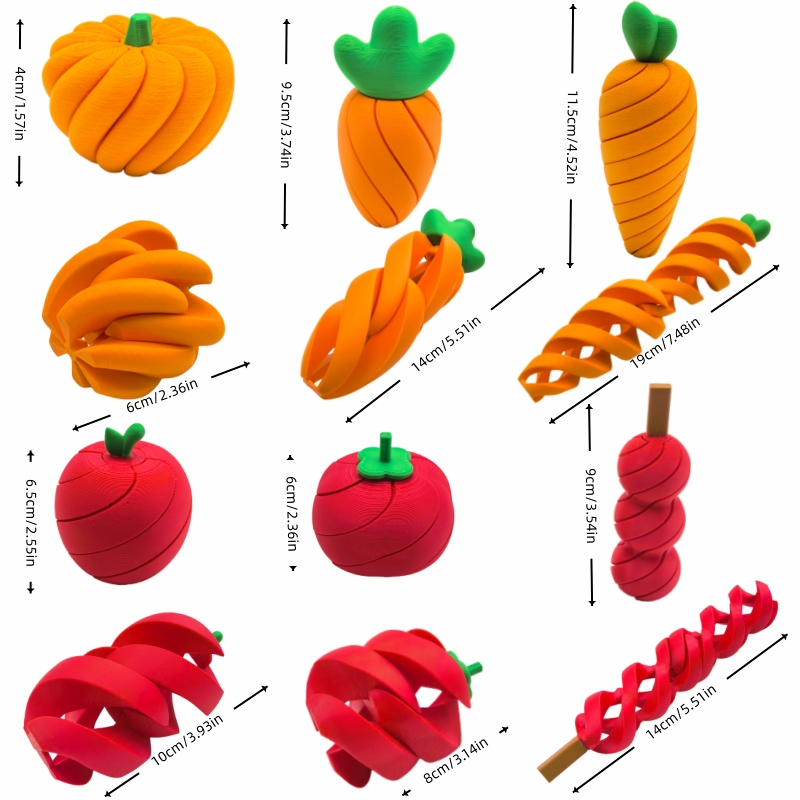 3D Baskılı Meyve ve Sebze Stre - 3D Printing Household Items incelemesi ve fiyatı