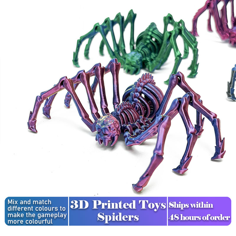 Eklemli 3D Baskılı Örümcek Mod - 3D Printing Household Items incelemesi ve fiyatı